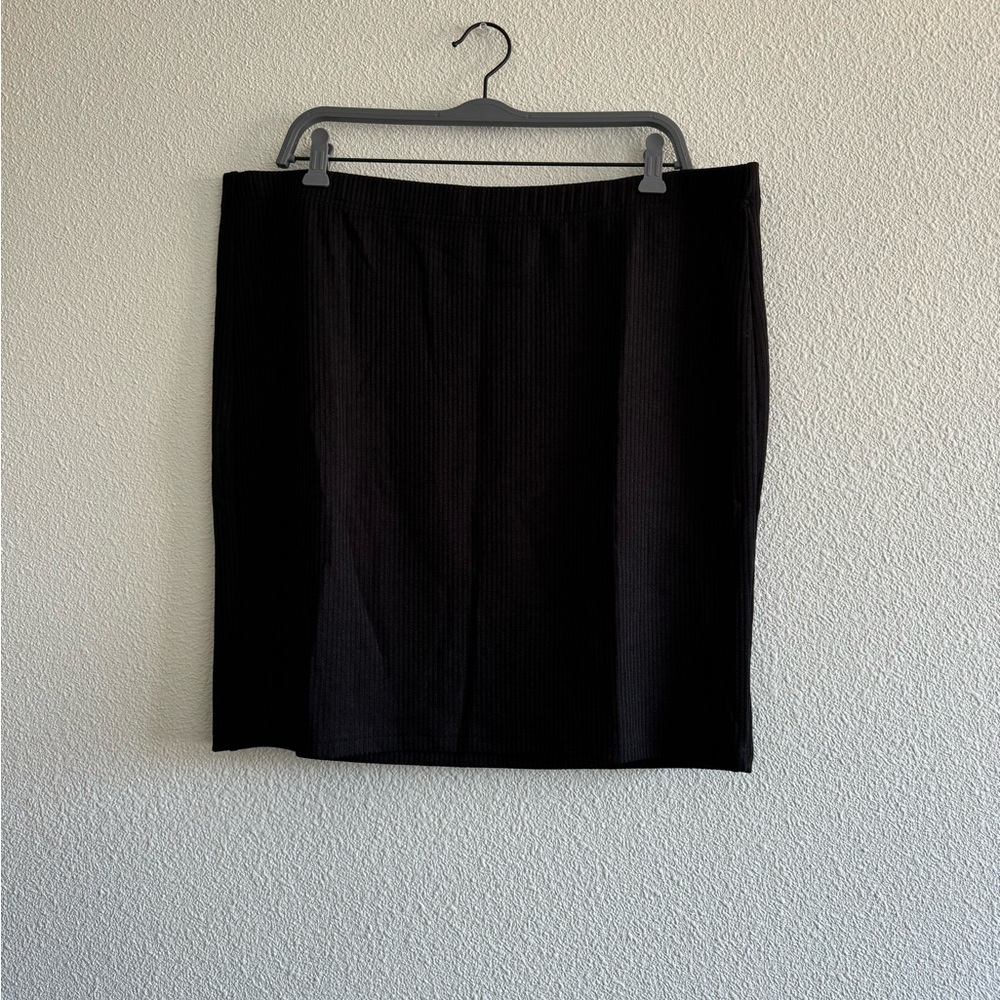 Solid Bodycon Skirt